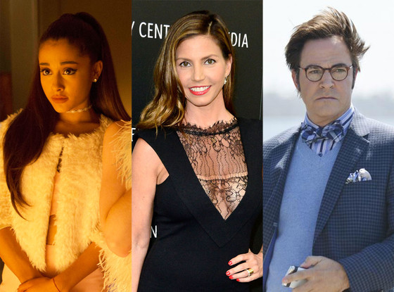 Scream Queens, Ariana Grande, Charisma Carpenter, Roger Bart Scream Queens, Ariana Grande, Charisma Carpenter, Roger Bart